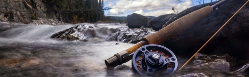 Best 3wt fly rods featured image - fly rod in river