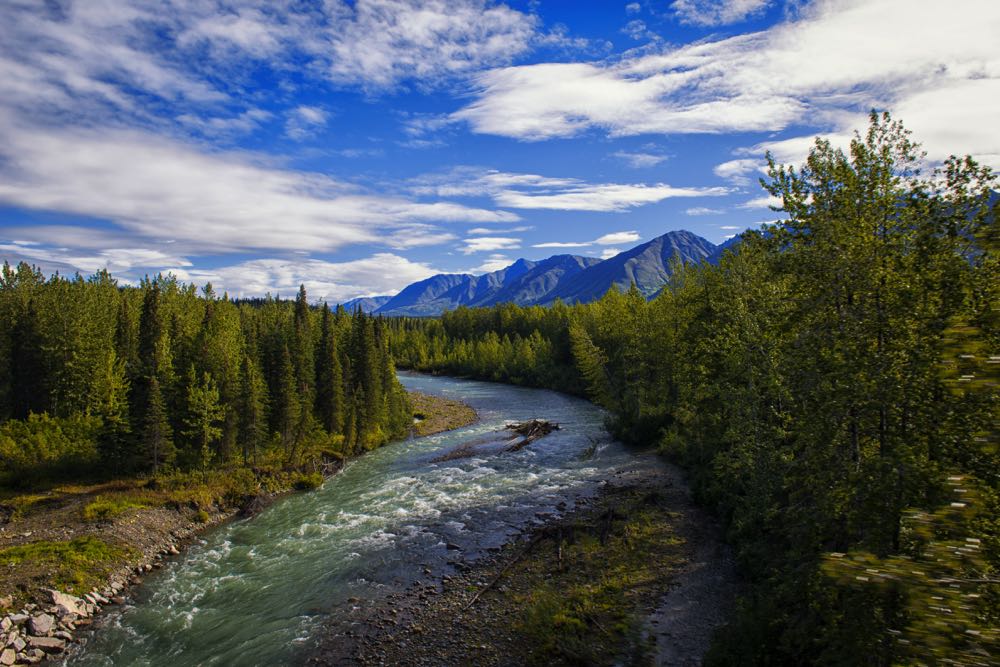 Alaska Fly Fishing River