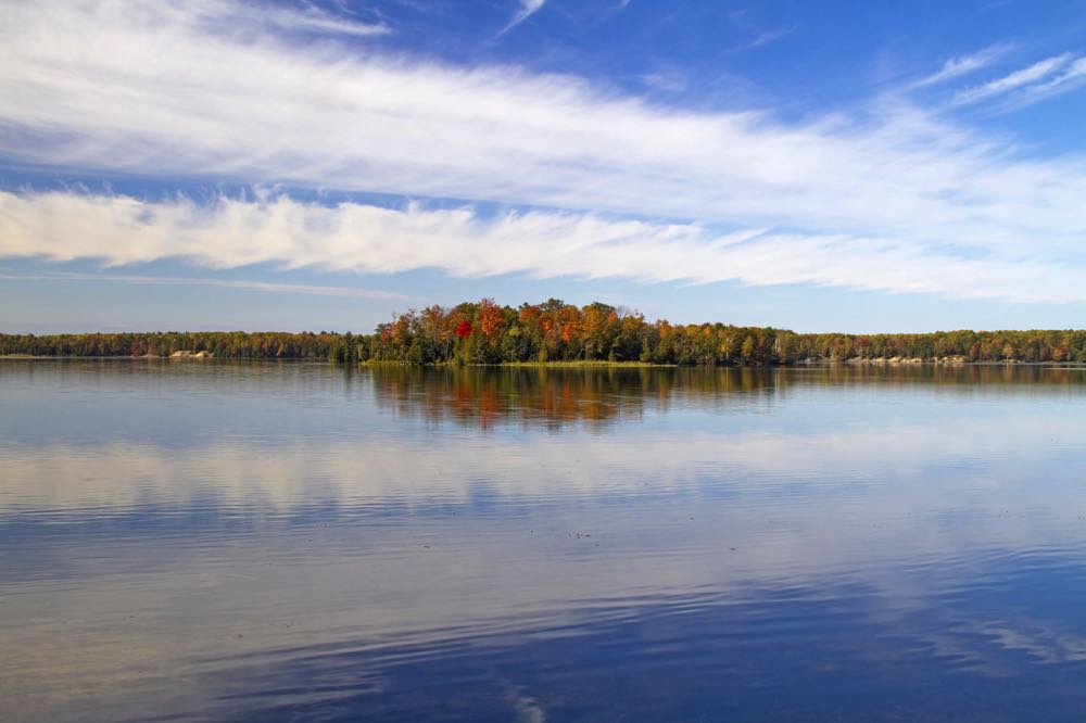 acorn campground au sable river michigan