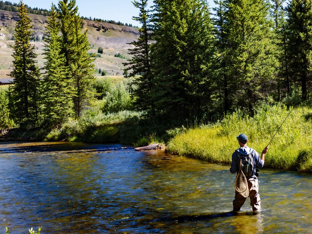 River fishing