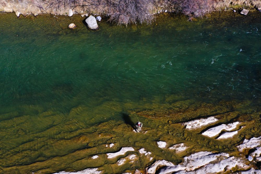 New Mexico Fly Fishing Season - Aerial View