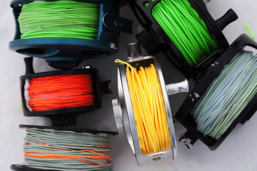 Different Types of Fly Fishing Lines on Reels