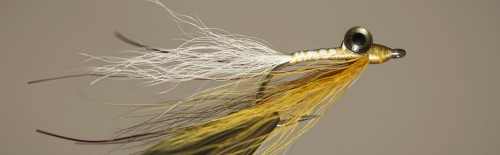 Finished Clouser Minnow Fly