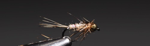 Gold Ribbed Hare's Ear Fully Tied Finished Fly