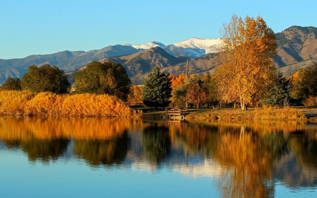 A beautiful nature of Bozeman, Monatana.