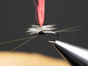 how to tie the ultimate parachute adams fly step 15