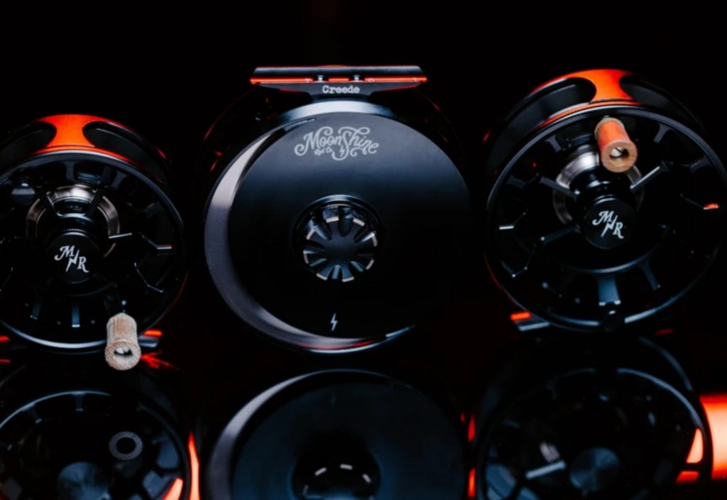 Moonshine fly reels
