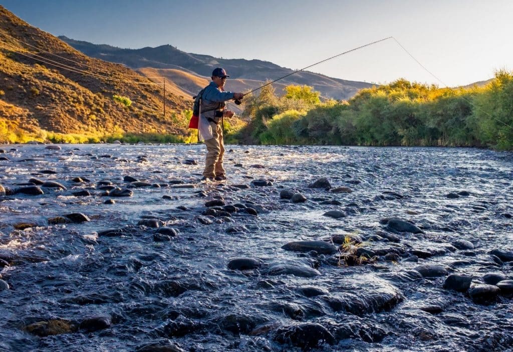 how to approach a river