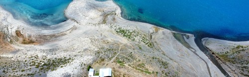 Jurassic Lake Lodge & Lake Aerial View