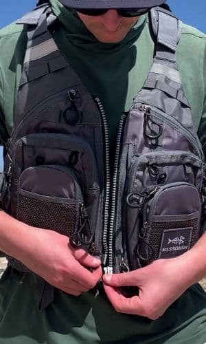 BASSDASH Strap Fishing Vest Review (Hands-On & Tested) - Into Fly Fishing