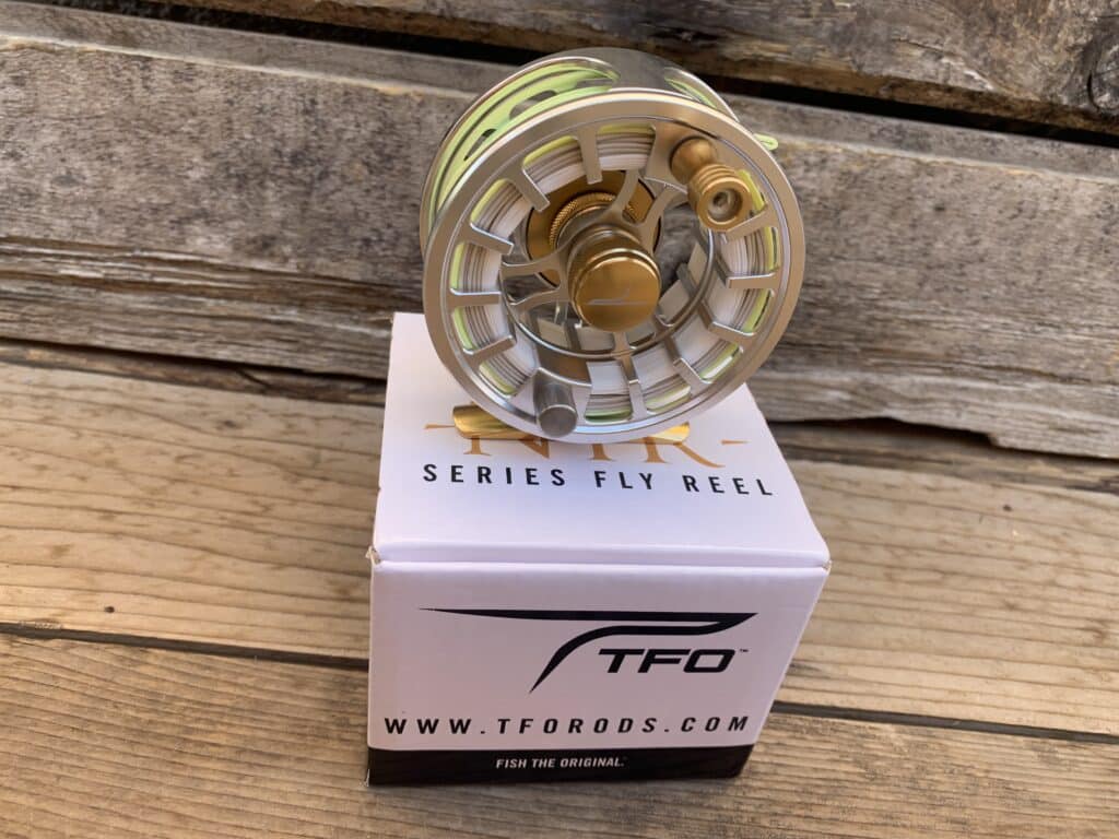 経典ブランド NEW Temple Fork Outfitters (TFO) NTR II Large Arbor Fly Reel 5/6  LOADED WF6F 海外 即決 海外商品購入代行