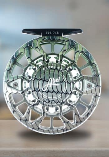 Abel Fly Reel On a Table